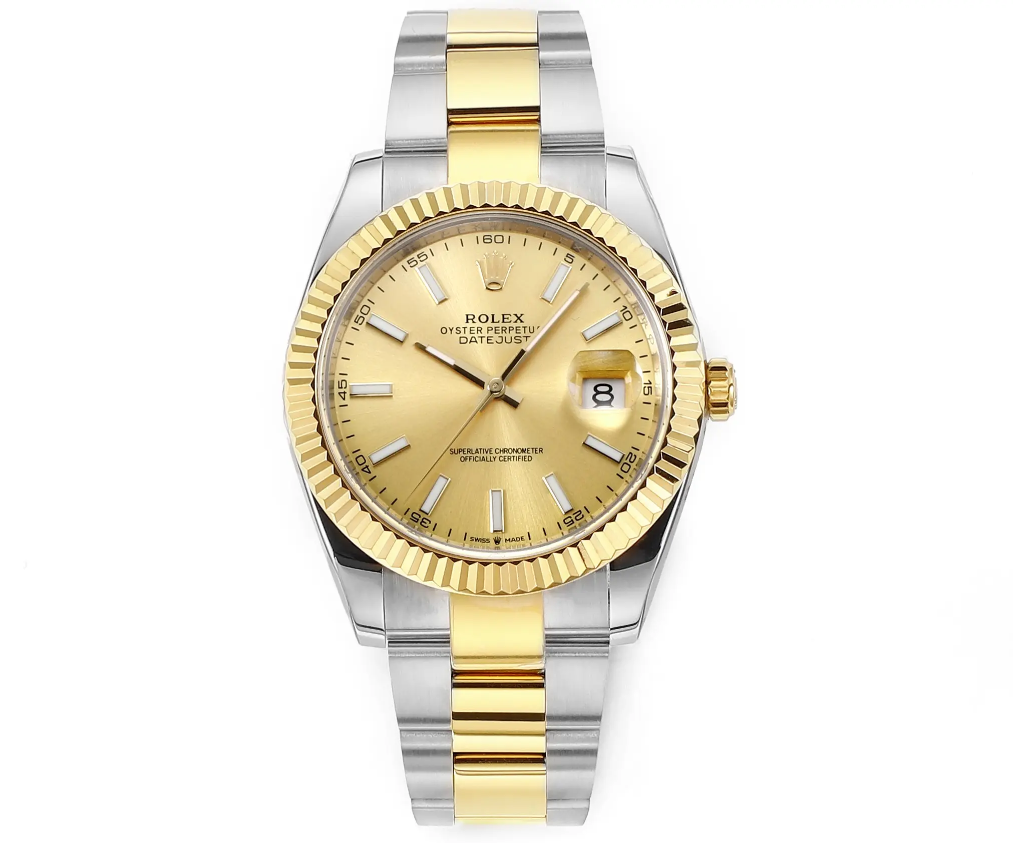 SportInspired Rolex Datejust 41mm Two-Tone Gold and Steel 306