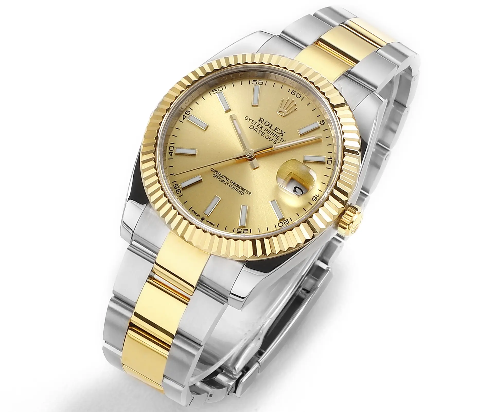 SportInspired Rolex Datejust 41mm Two-Tone Gold and Steel 306