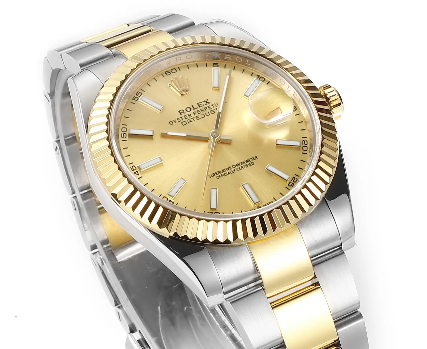 SportInspired Rolex Datejust 41mm Two-Tone Gold and Steel 306