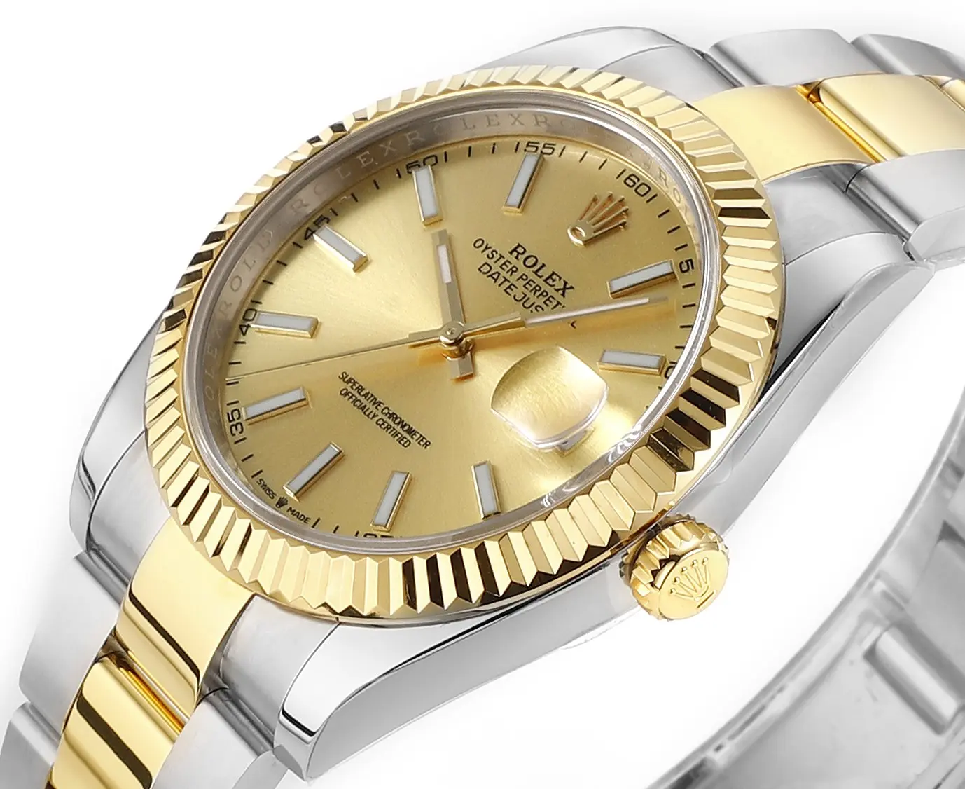 SportInspired Rolex Datejust 41mm Two-Tone Gold and Steel 306