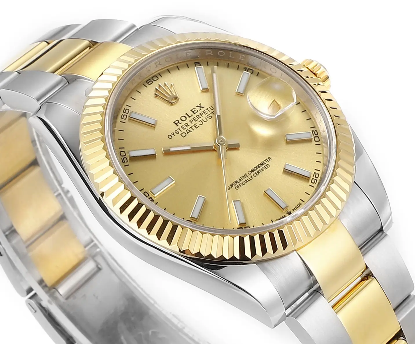SportInspired Rolex Datejust 41mm Two-Tone Gold and Steel 306