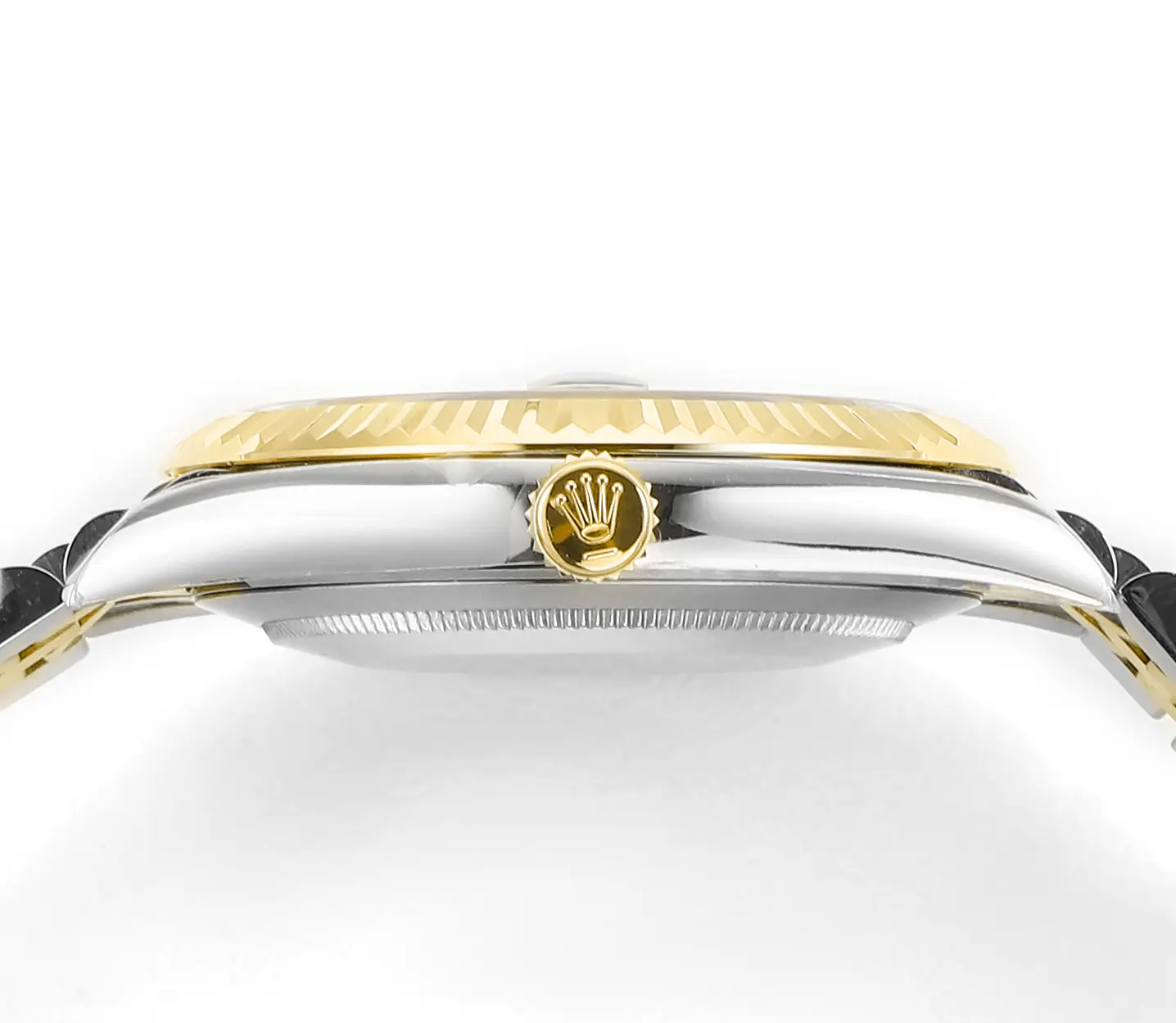 ZeroBulk Rolex Datejust 41mm Two-Tone White Dial Fluted Bezel 136