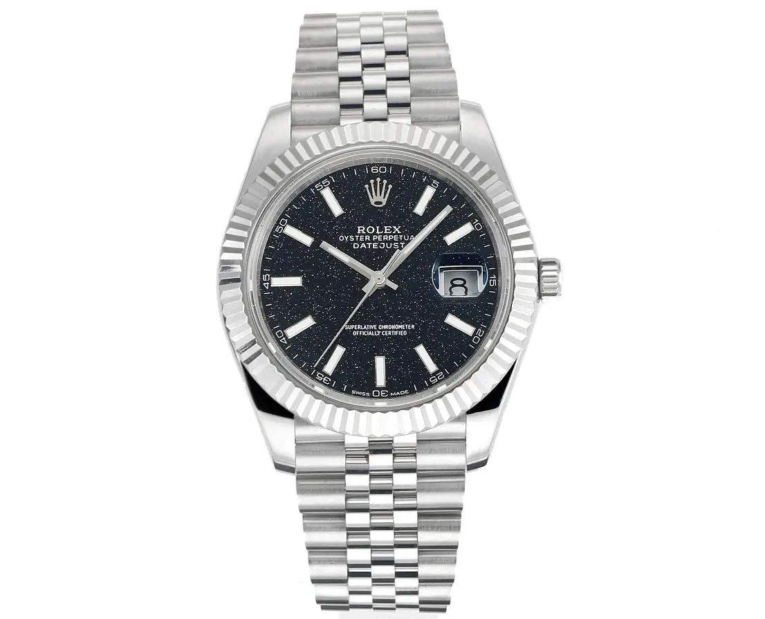 Lightweight Rolex Datejust 41mm Watch – Gold Sandstone Dial, Stainless Steel Jubilee Bracelet 299