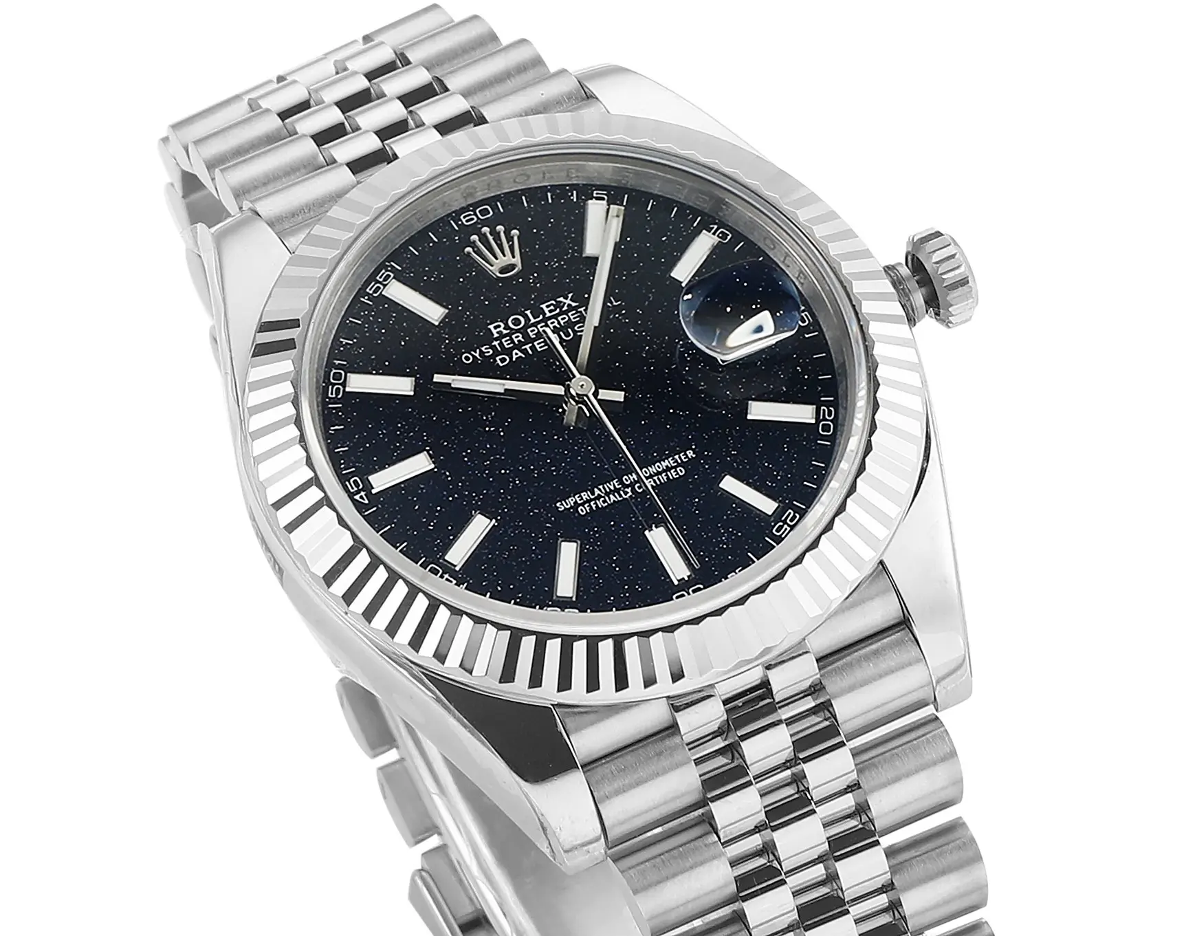 Lightweight Rolex Datejust 41mm Watch – Gold Sandstone Dial, Stainless Steel Jubilee Bracelet 299