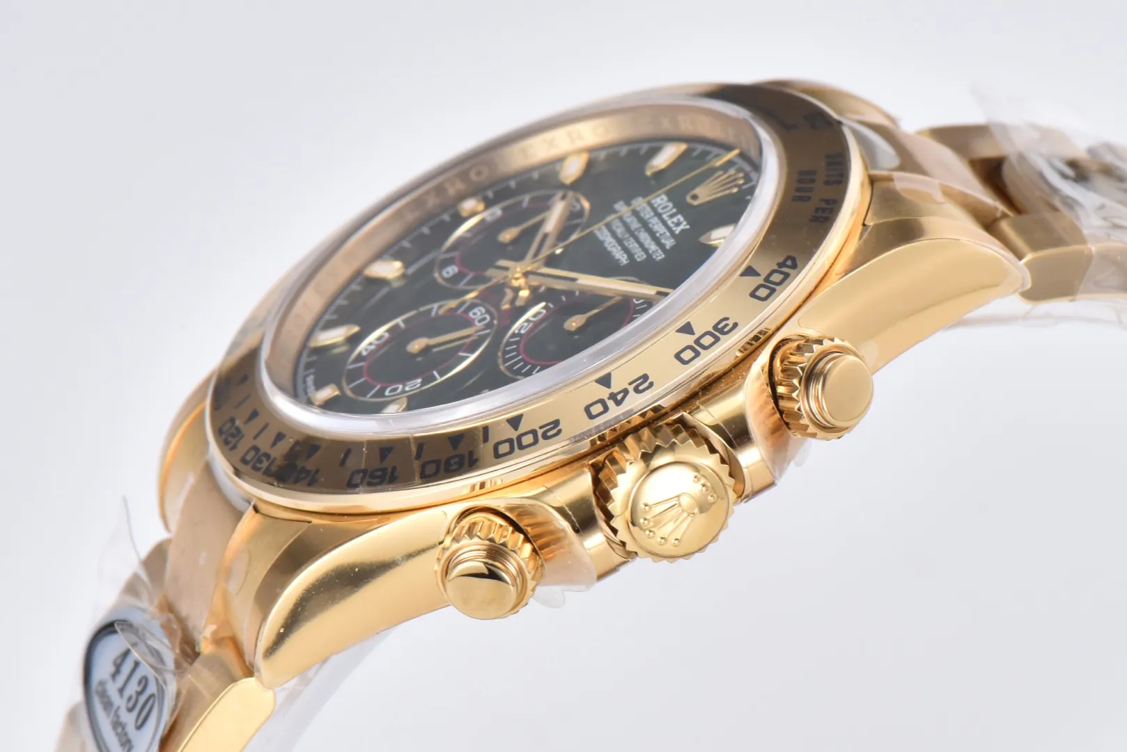 OdorResistant Rolex Daytona 116508 Green Gold Full Gold VSF Luxury Watch 77