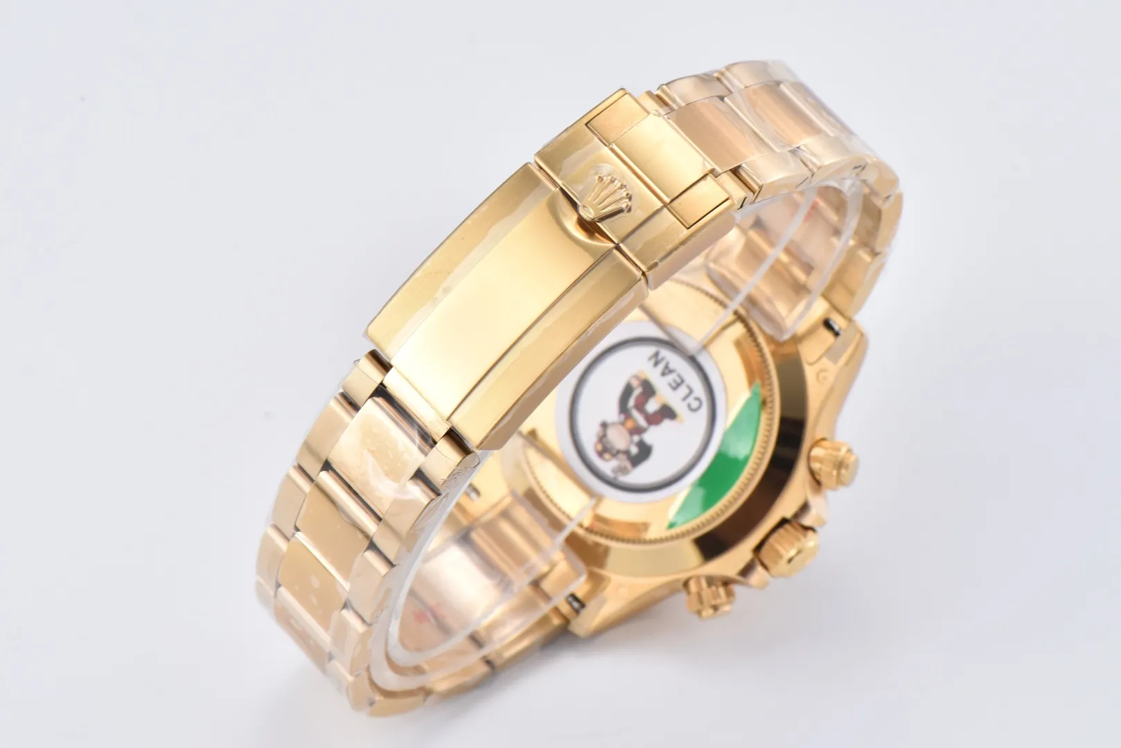 OdorResistant Rolex Daytona 116508 Green Gold Full Gold VSF Luxury Watch 77