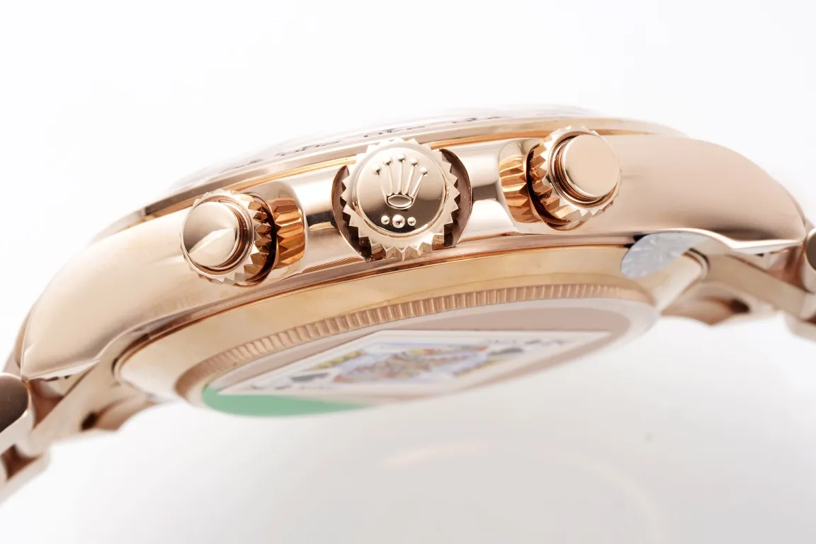 SmoothTexture Rolex Daytona 4130 – Rose Gold, Chronograph Luxury Watch 96