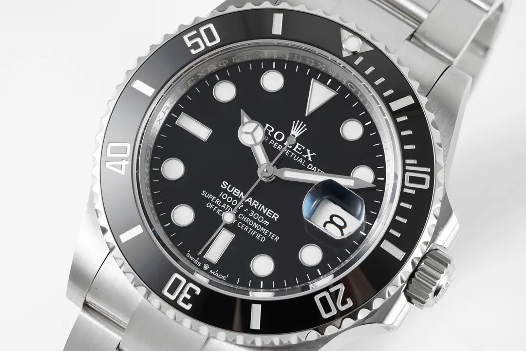 VS Factory Rolex Submariner 41mm Black Dial Stainless Steel Watch –  Diver’s Timepiece SunProtective 4316