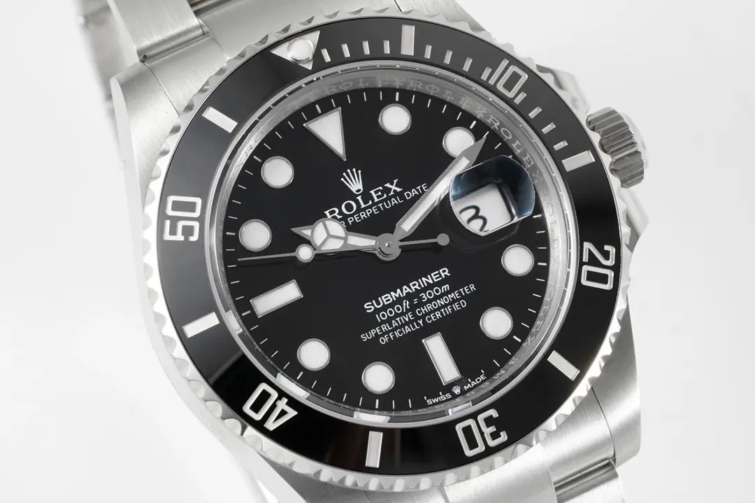 VS Factory Rolex Submariner 41mm Black Dial Stainless Steel Watch –  Diver’s Timepiece SunProtective 4316
