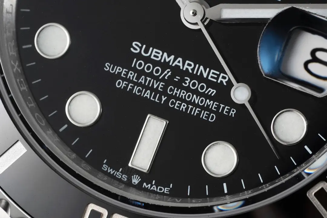 VS Factory Rolex Submariner 41mm Black Dial Stainless Steel Watch –  Diver’s Timepiece SunProtective 4316