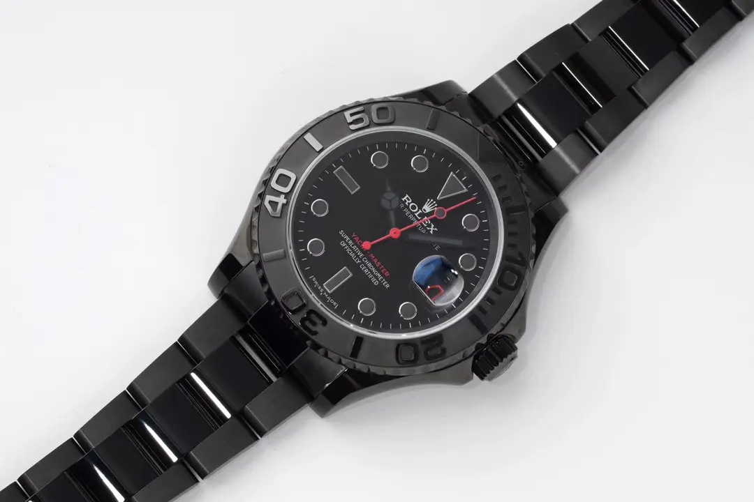Rolex Yacht-Master 42mm Black Dial Black Ceramic Oyster Bracelet Automatic Modern 343