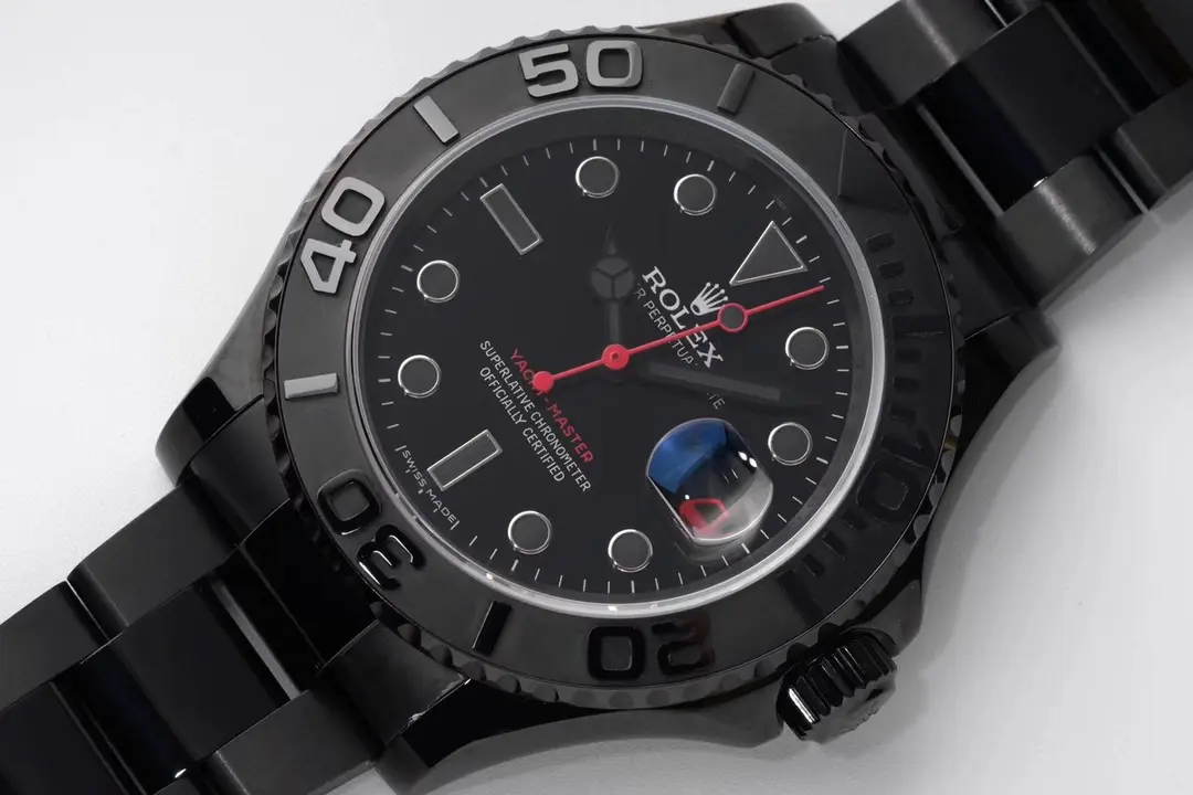 Rolex Yacht-Master 42mm Black Dial Black Ceramic Oyster Bracelet Automatic Modern 343