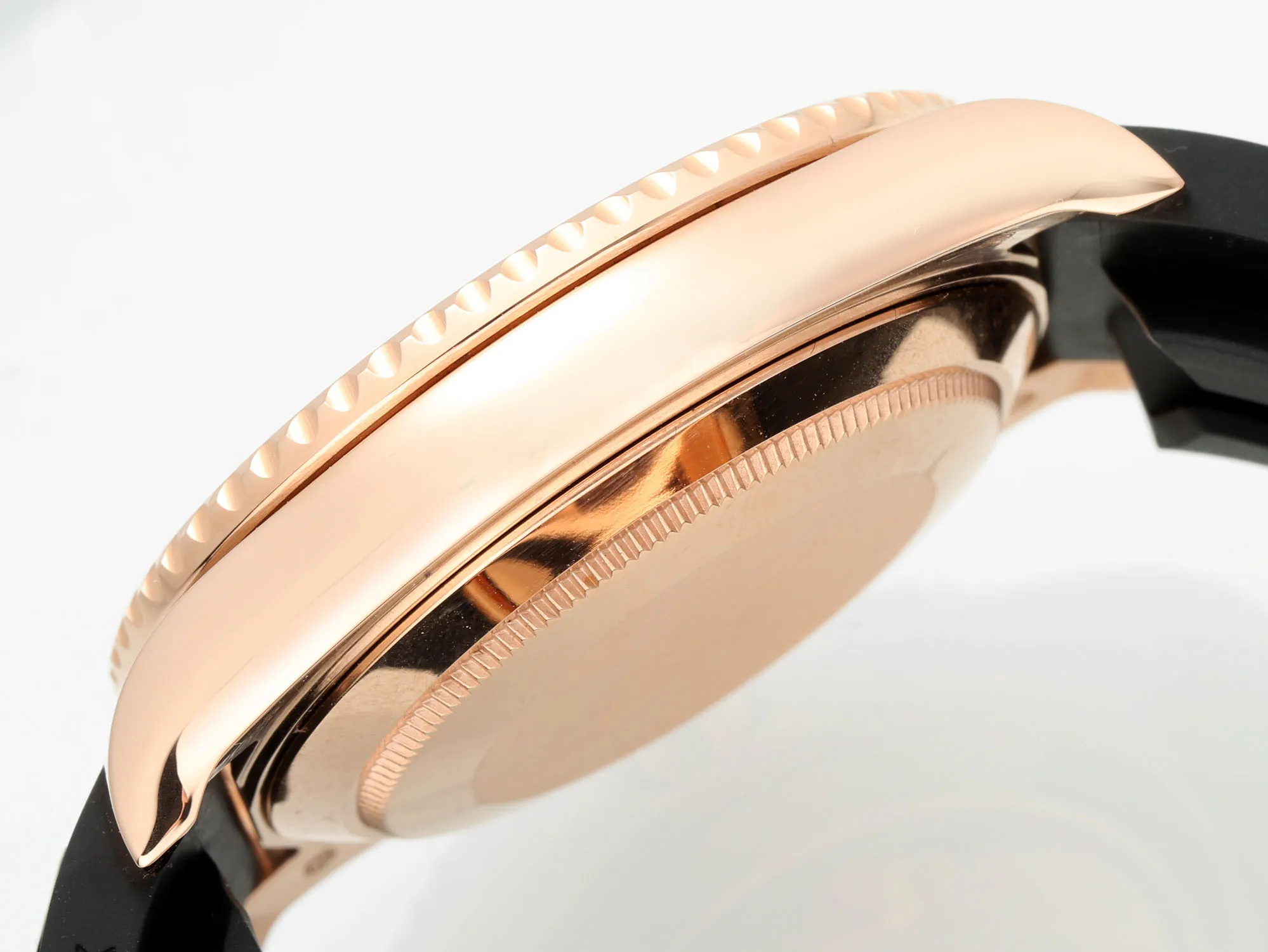 Rolex Yacht-Master Rose Gold Black Rubber – Flexible 353