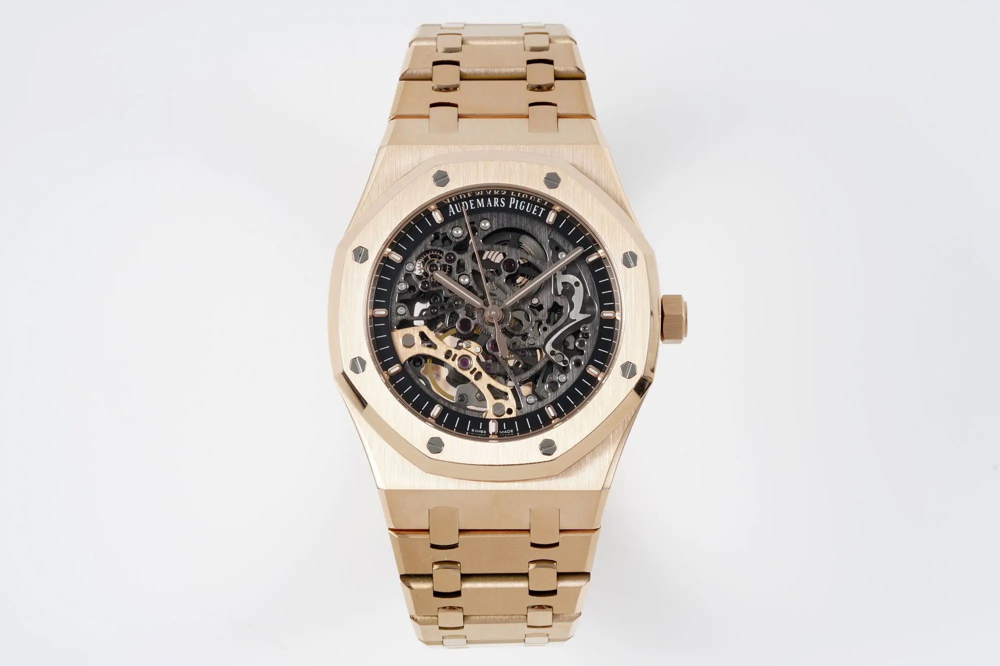 BF Factory Audemars Piguet Royal Oak Offshore 15407ST Rose Gold Skeleton Super Clone Watch –  Replica Seasonal 4744
