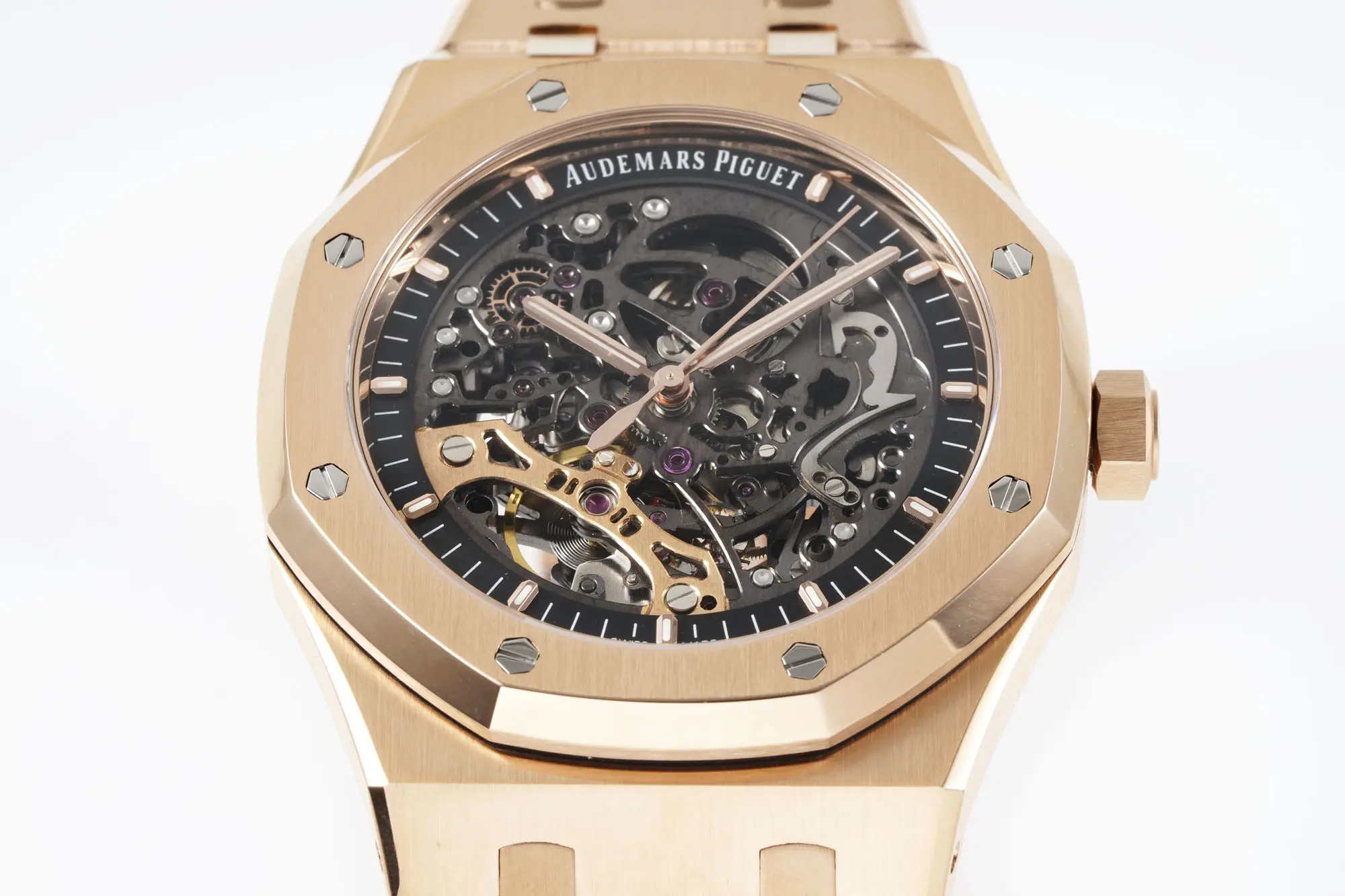 BF Factory Audemars Piguet Royal Oak Offshore 15407ST Rose Gold Skeleton Super Clone Watch –  Replica Seasonal 4744
