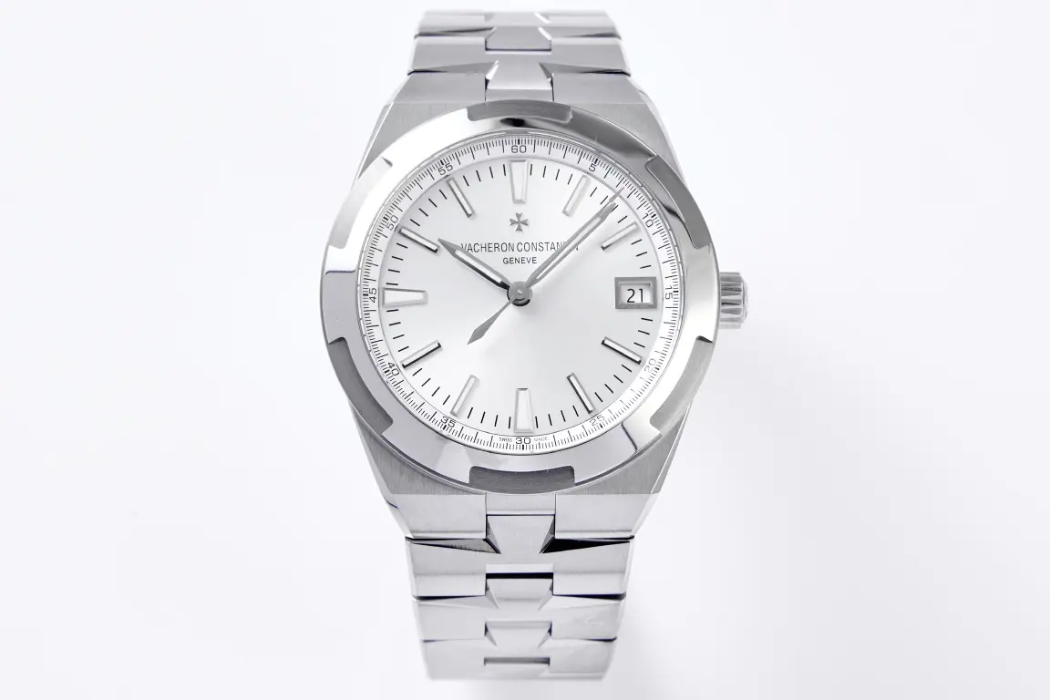 MKS Factory Vacheron Constantin Overseas 4500V Series – Silver Stainless Steel Automatic Watch with Date Display – Best Super Clone Watch Compact 6694