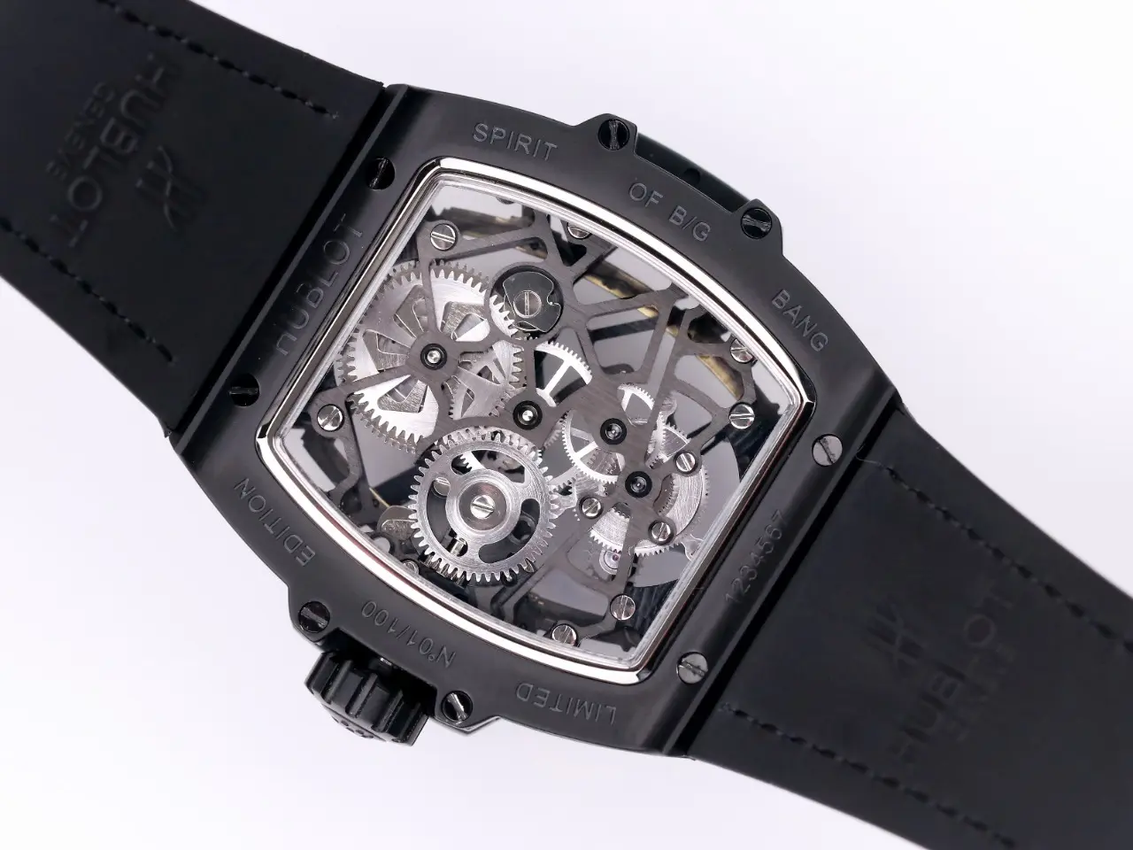 ZF Factory Hublot Masterpiece 906 Black Skeleton Tourbillon Watch with Rose Gold Platinum Plating – Super Clone Excellence Durable 1391