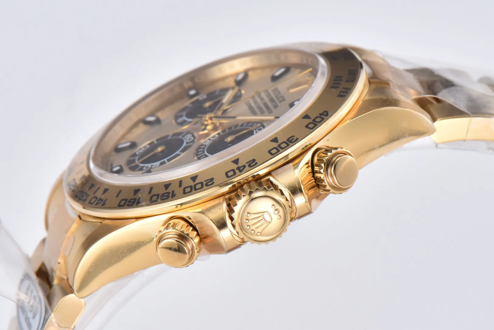 MultiPurpose BT Factory Rolex Daytona 116518 – Gold Panda Dial Chronograph VSF Luxury Timepiece 4838