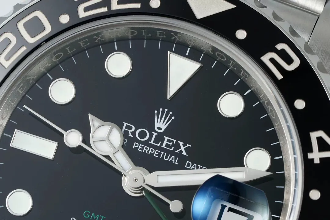 Affordable AR Factory Rolex GMT-Master II Batman 126710BLNR Black Dial Black Blue Ceramic Bezel Jubilee Bracele 355