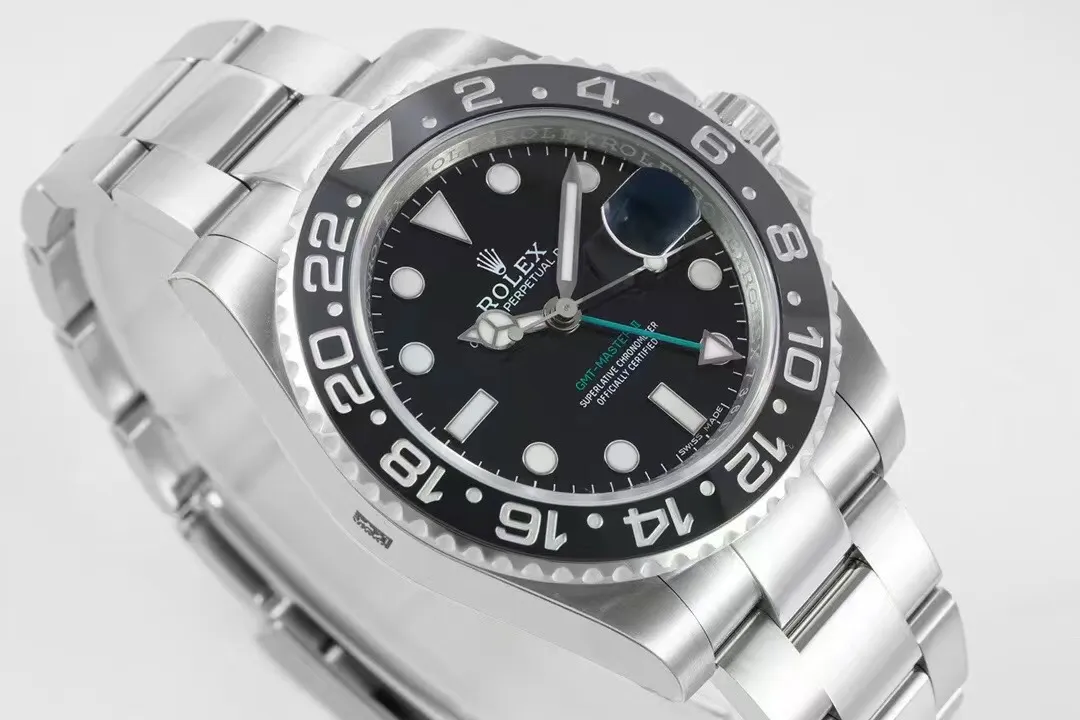 AR Factory Rolex GMT-Master II Batman 40mm Black Dial Black White Ceramic Bezel Stainless Steel Oyst Bright 363
