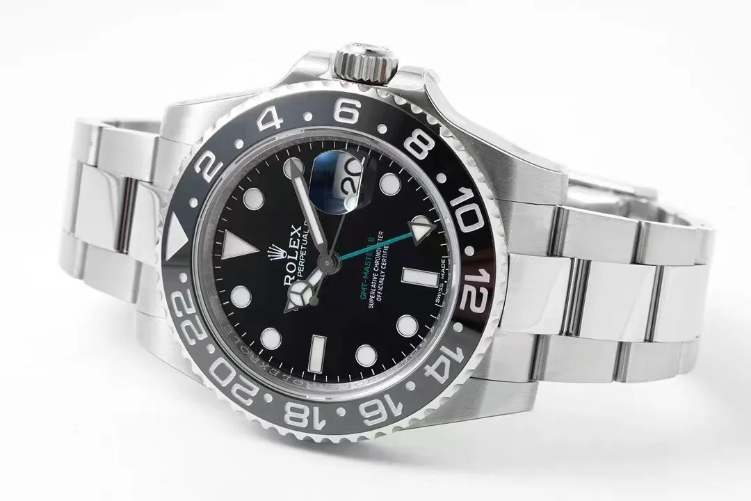 AR Factory Rolex GMT-Master II Batman 40mm Black Dial Black White Ceramic Bezel Stainless Steel Oyst Bright 363