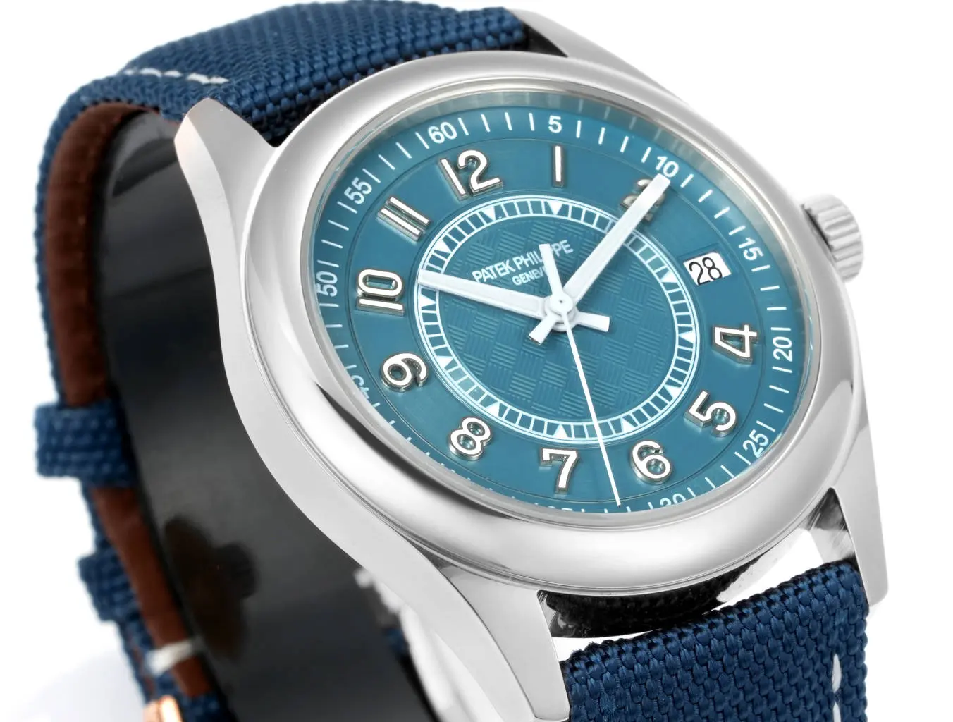 DailyWear TW Factory Patek Philippe Calatrava PP6007 Blue Super Clone Replica Watch 7558