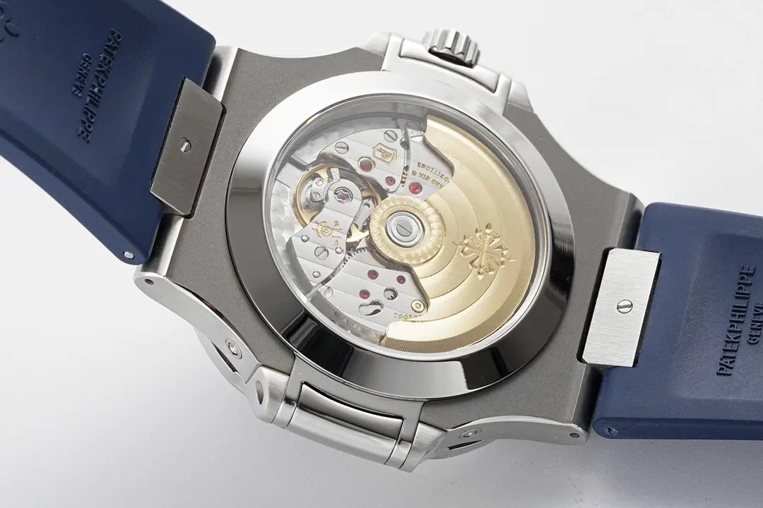 TW Factory Patek Philippe Nautilus 5726 1A Blue Rubber Super Clone Replica Watch Soft 3309