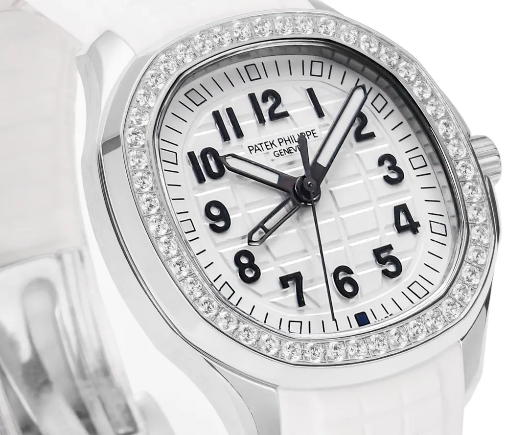 TWA Factory Patek Philippe Aquanaut Luce 5268 White Super Clone Replica Watch Snug 7746