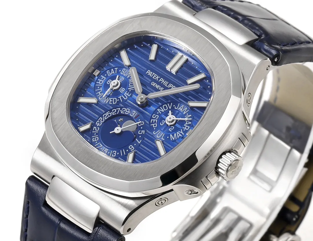 TWA Factory Patek Philippe Nautilus 5740 Blue Dial Super Clone Replica Watch ZeroBulk 3255