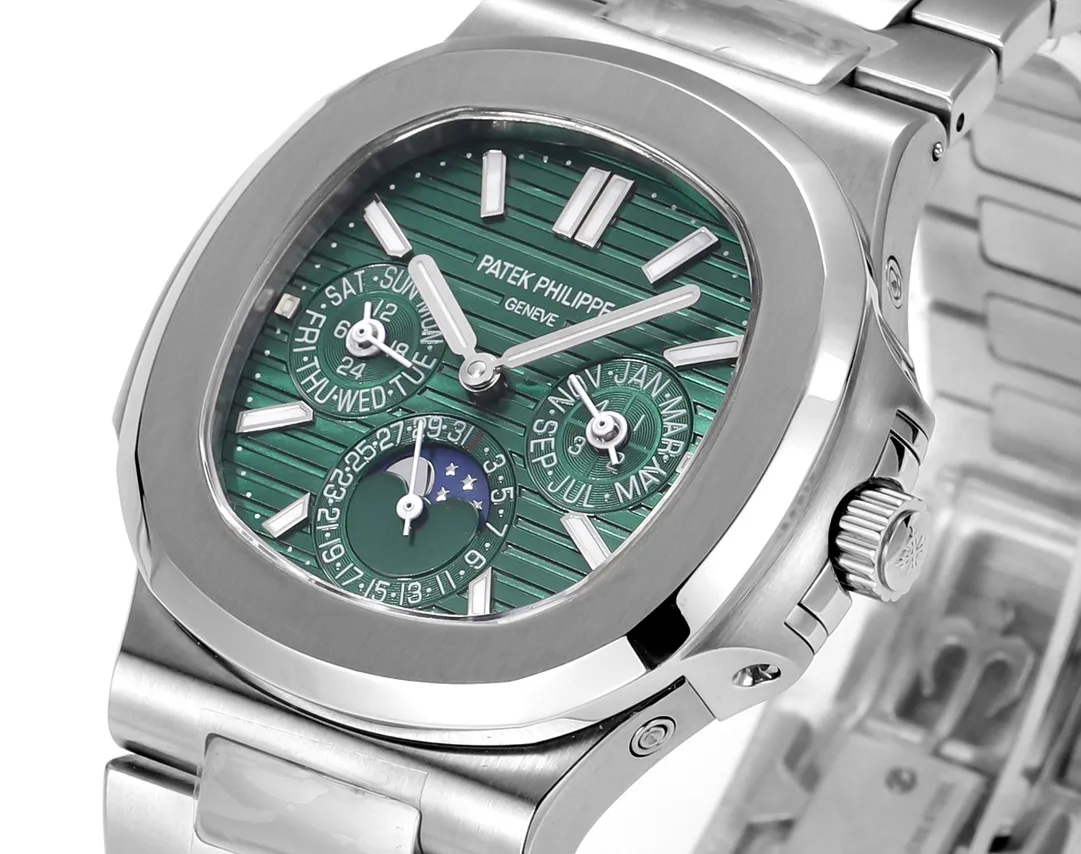 TWA Factory Patek Philippe Nautilus 5740 Green Perpetual Super Clone Watch Durable 7706