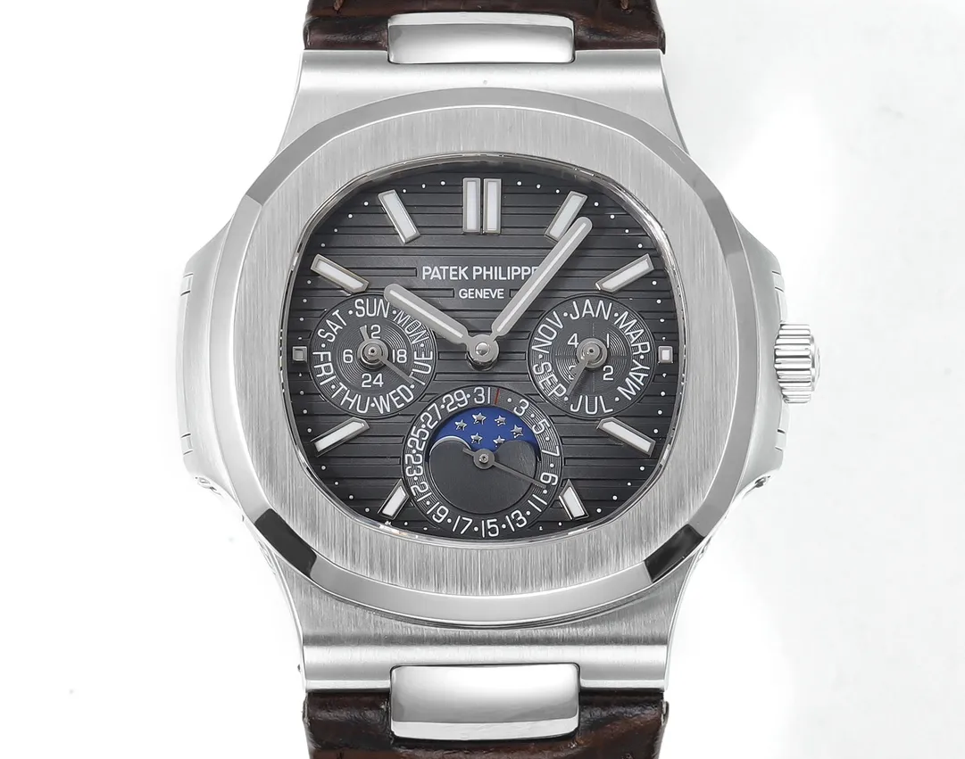 TWA Factory Patek Philippe Nautilus 5740 1G Grey Perpetual Super Clone Watch Youthful 7713