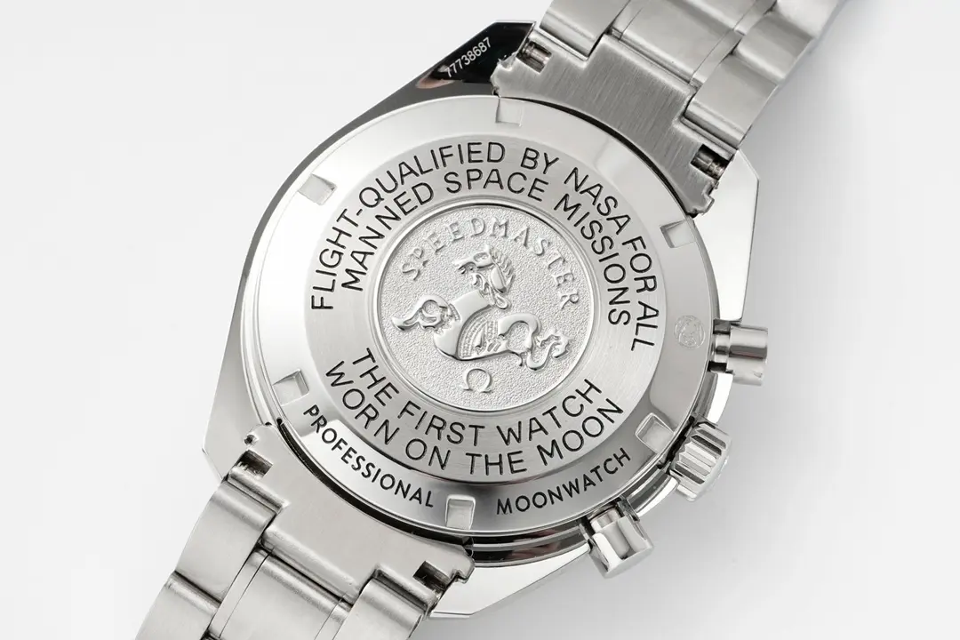 UR Factory Omega Speedmaster Moonwatch OB2 Blue Dial Stainless Steel VSF Edition Unisex 7835