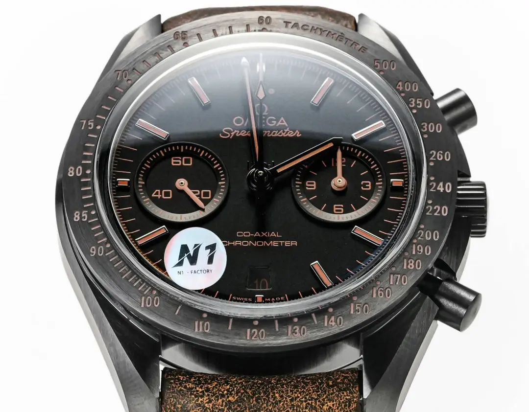 V6 Factory Omega Dark Side of the Moon Black Ceramic VSF Watches WaterResistant 727