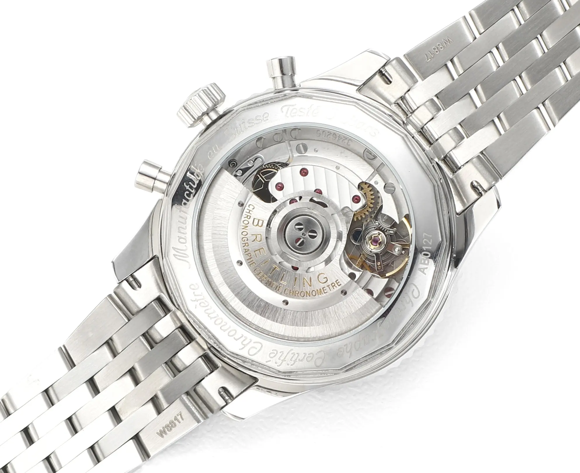 SportInspired V7 Factory Breitling Navitimer 1 B01 Chronograph Silver – Super Clone Watch 7958