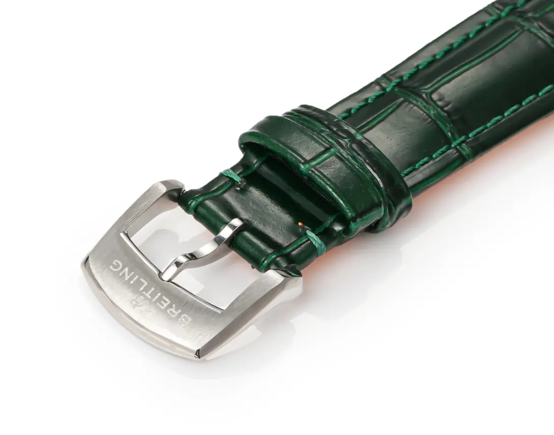 Unique V7 Factory Breitling Navitimer Automatic Green Leather – Super Clone Watch 7991