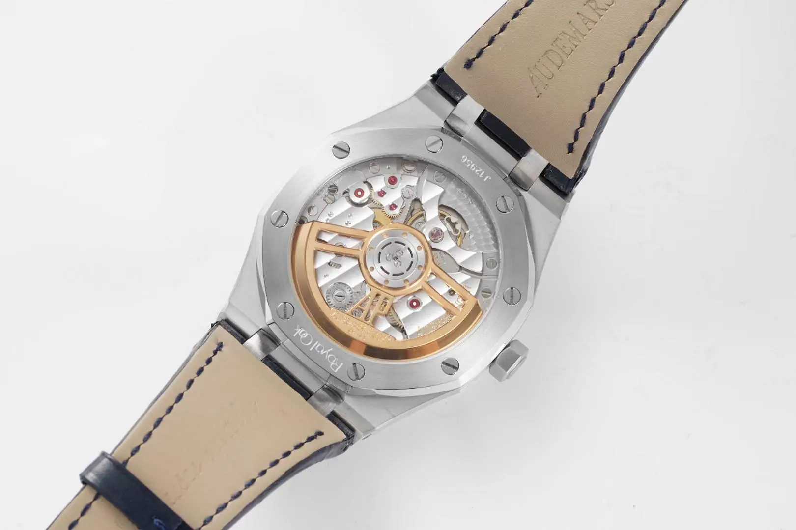 Popular V9 Factory Audemars Piguet Royal Oak 15500 Blue Leather Super Clone Watch 8103