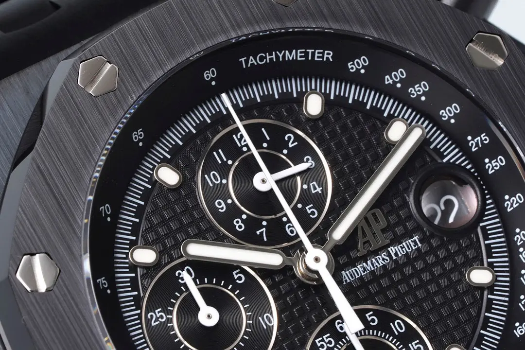 V9 Factory Audemars Piguet Royal Oak Offshore Black Super Clone Watch ComfortFit 1931