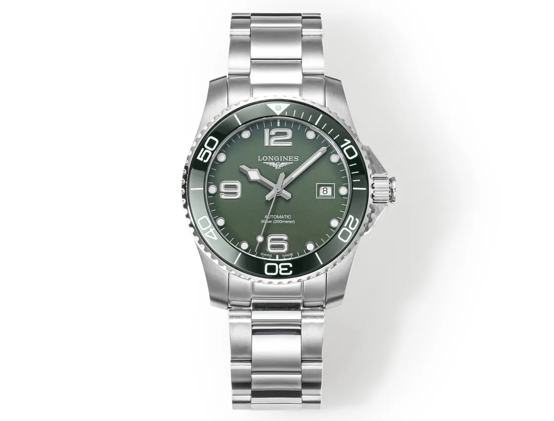 V9 Factory Longines Conquest Green Dial Steel Watch –  Super Clone Design Upgraded 4001
