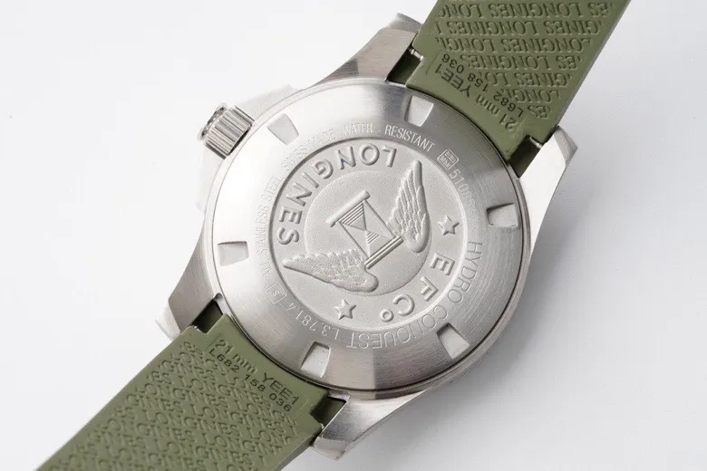 Breathable V9 Factory Longines Conquest Green Diver Watch – Best Super Clone Edition 8001