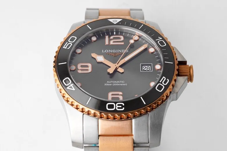 V9 Factory Longines Conquest VHP Two Tone Watch Black – Best Super Clone Edition Unique 3893