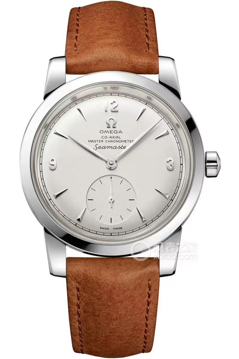 ZipUp VS Factory Omega Seamaster 1948 Silver Brown Leather VSF Luxury Watch 490