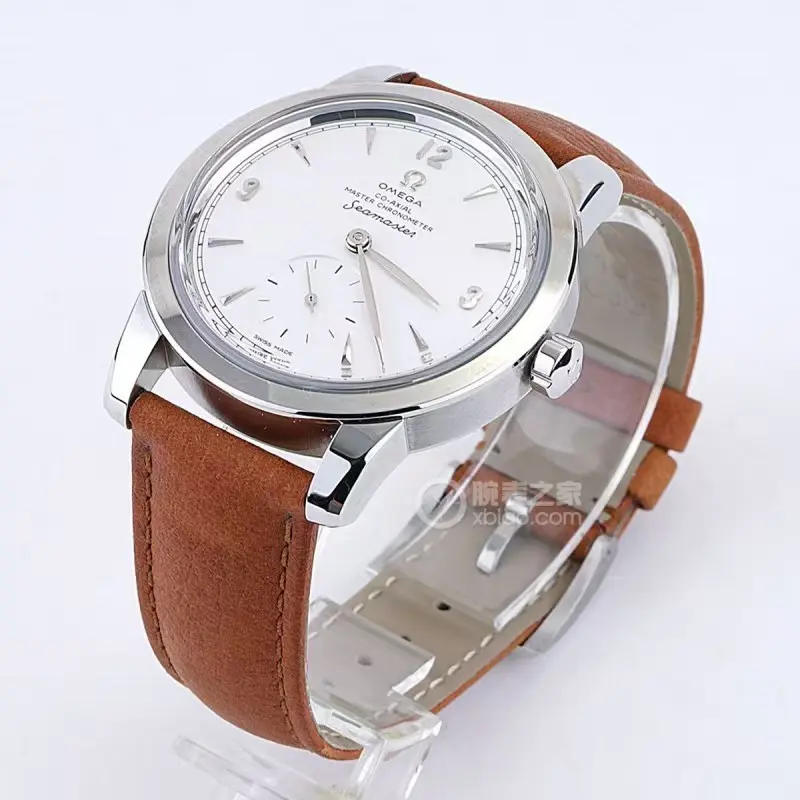 ZipUp VS Factory Omega Seamaster 1948 Silver Brown Leather VSF Luxury Watch 490