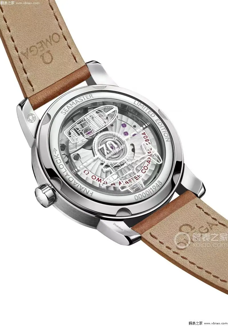 ZipUp VS Factory Omega Seamaster 1948 Silver Brown Leather VSF Luxury Watch 490