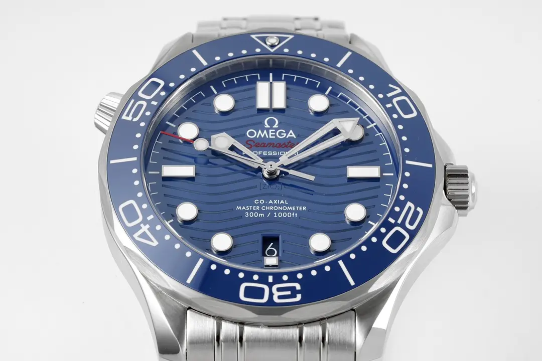 VS Factory Omega Seamaster 300M Blue Dial Stainless Steel VSF Luxury Watch Effortless 483