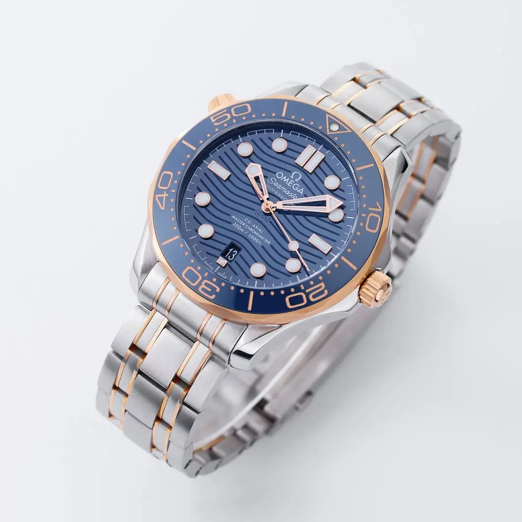 FastDry VS Factory Omega Seamaster 300M Blue Dial Steel VSF Luxury Watch 4467