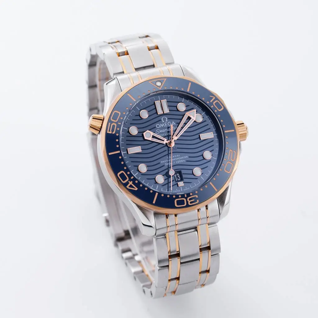 FastDry VS Factory Omega Seamaster 300M Blue Dial Steel VSF Luxury Watch 4467