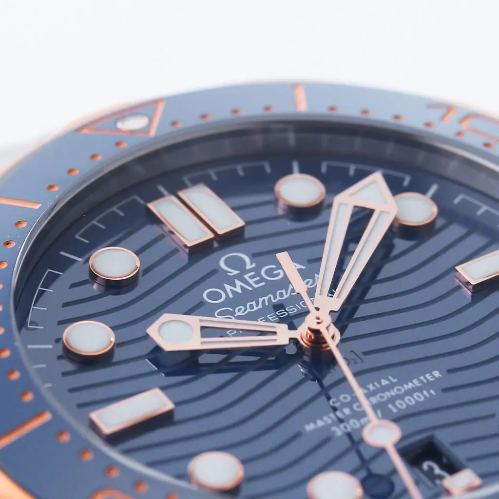 FastDry VS Factory Omega Seamaster 300M Blue Dial Steel VSF Luxury Watch 4467