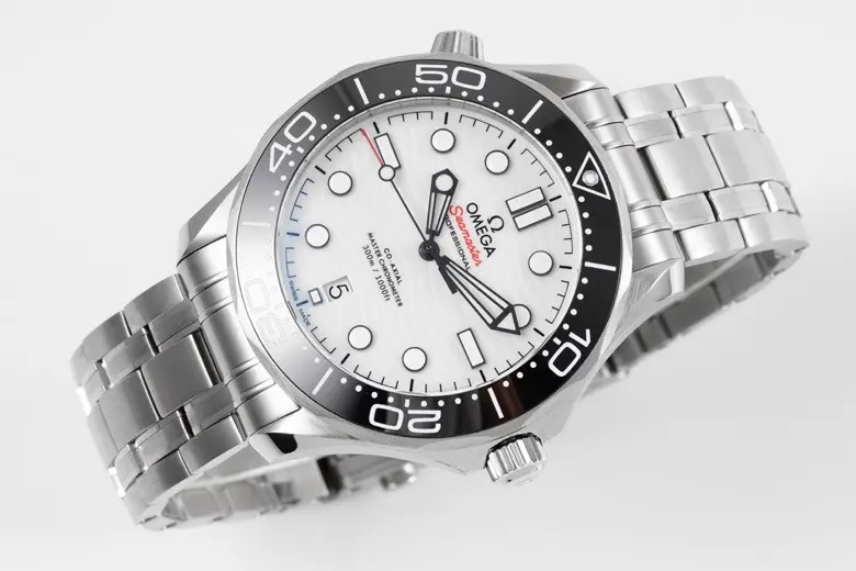 SoftTouch VS Factory Omega Seamaster 300M White Dial Steel – High-Quality VSF Watches 474