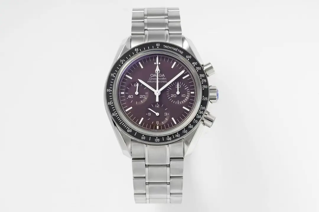 VS Factory Omega Speedmaster 9300 Burgundy Dial Steel – VSF Watches Collection AllSeason 763