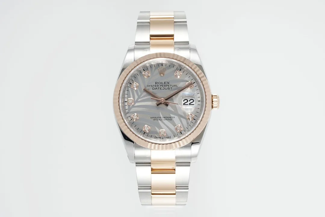 Classic VS Factory Rolex Datejust 36mm Two-Tone Stainless Steel Watch 4437